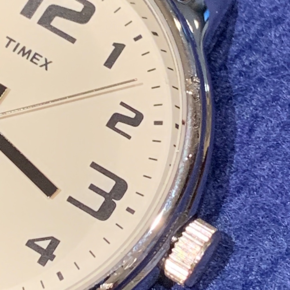 Timex Large Dial Easy Reader Indiglo Watch - image 7